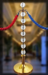 MXG03 rope barrier stanchion post