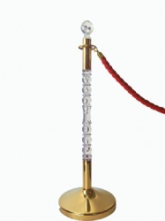 MXG06 rope barrier stanchion post