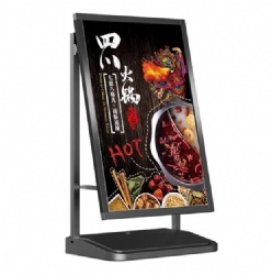 HY15 poster stand for floor