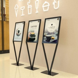 RY18 poster stand for floor